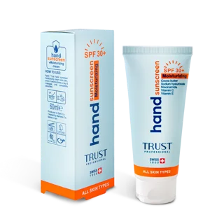 کرم تخصصی دست ضد آفتاب و آبرسان SPF30+ بی رنگ تراست